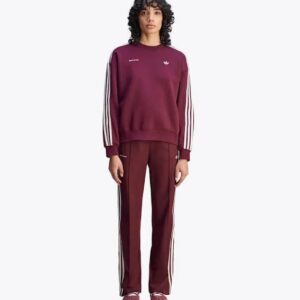 Adidas Women's Tracksuit Set - Classic Three Stripes Design (Sweatshirt & Track Pants)